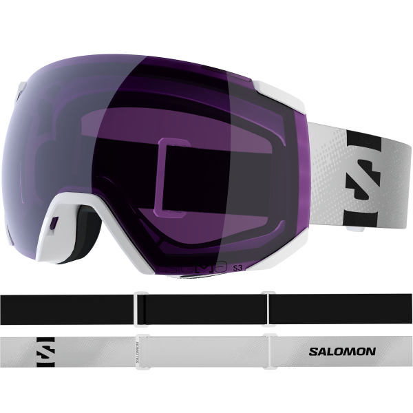 SALOMON AG GOGGLES RADIUM SIGMA WHITE/SB