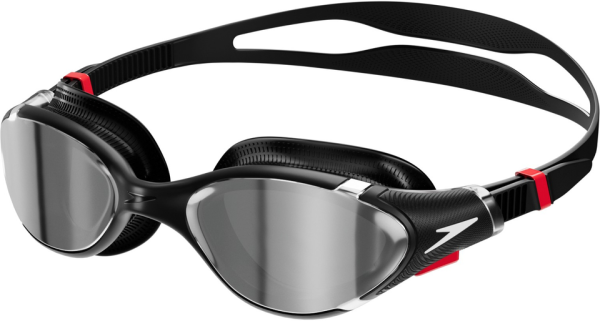 SPEEDO Herren Brille BIOFUSE 2.0 MIRROR BLACK/SILVER