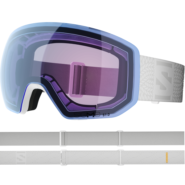 SALOMON AG GOGGLES RADIUM PRO S SIGMAPHOTO WH/SB