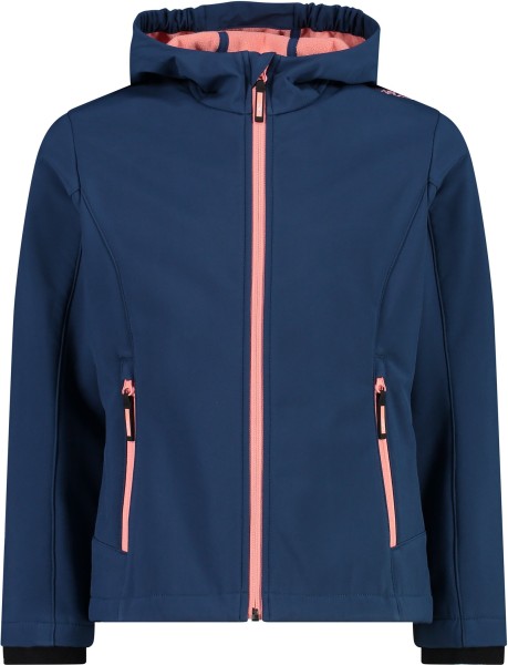 Kinder Funktionsjacke Kapuzen Softshelljacke