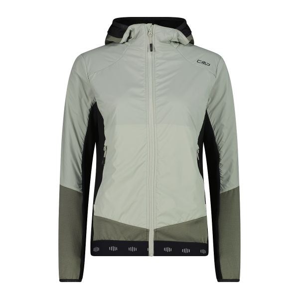 CMP WOMAN JACKET HYBRID FIX HOOD
