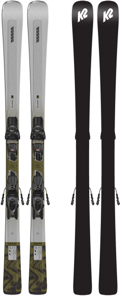 K2 Herren Ski DISRUPTION 76 CTI - M3 11 Compact Quikclik black - anthracite SET