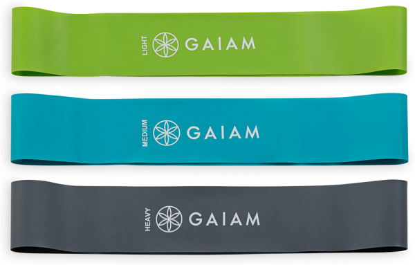 GAIAM WIDERSTANDSBÄNDER RESTORE MINI BAND KIT 3-PACK