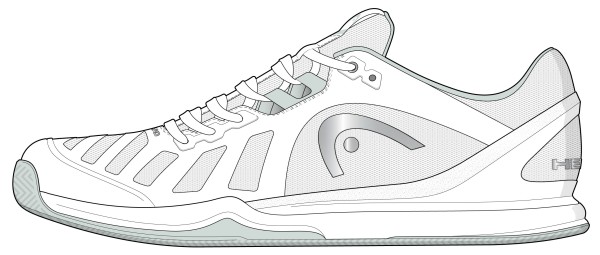 HEAD Sprint Evo 3.0 Clay Women WHGR