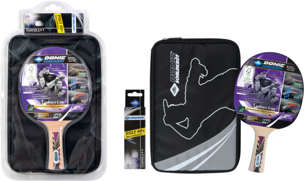 DONIC SCHILDKRÖT Tischtennis-Set LEGENDS 800 FSC "Premium-Geschenkset"