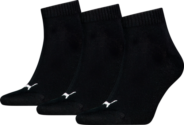 PUMA Herren Socken UNISEX QUARTER PLAIN 3P