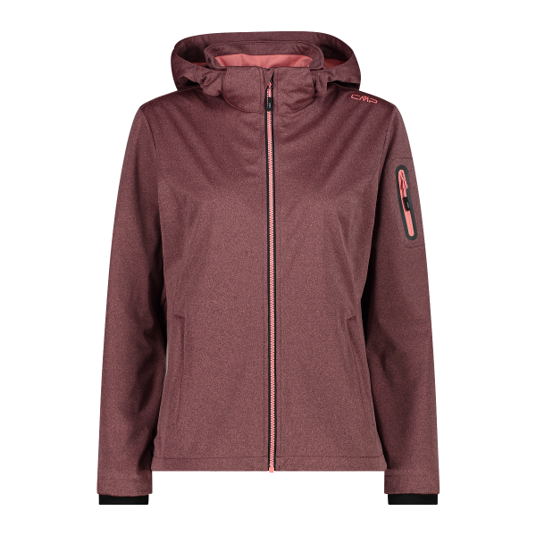 CMP WOMAN JACKET ZIP HOOD