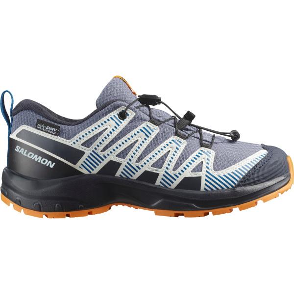 SALOMON SHOES XA PRO V8 WP J Grisai/Dark B/Turme