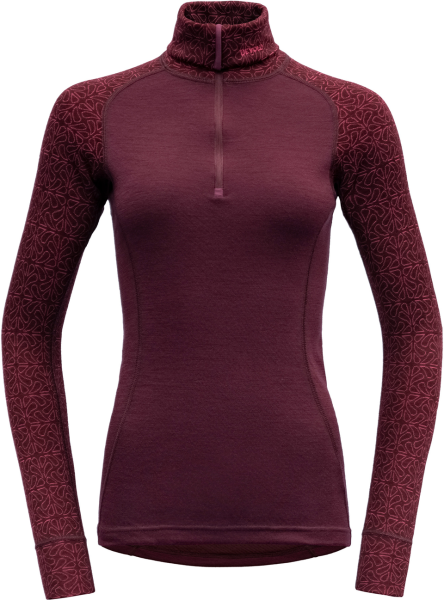 DEVOLD Damen Unterhemd DUO ACTIVE WOMAN ZIP NECK