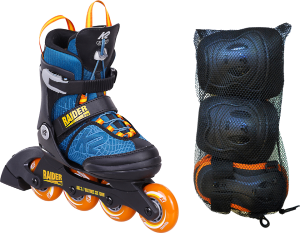 K2 Kinder Inlineskates RAIDER PRO PACK