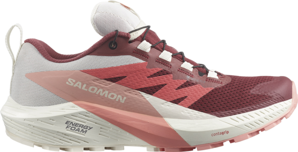 SALOMON Damen Trailrunningschuhe SHOES SENSE RIDE 5 GTX W Syrah/Vanila/Pe