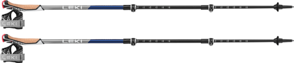 LEKI Nordic Walkingstöcke Traveller Carbon
