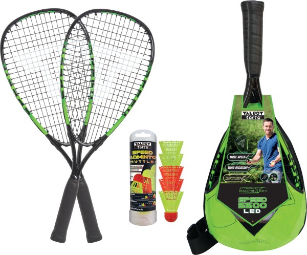 TALBOT-TORRO Talbot-Torro Speed Badminton Set Speed 5500 LED