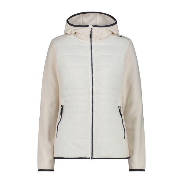 CMP WOMAN JACKET HYBRID FIX HOOD
