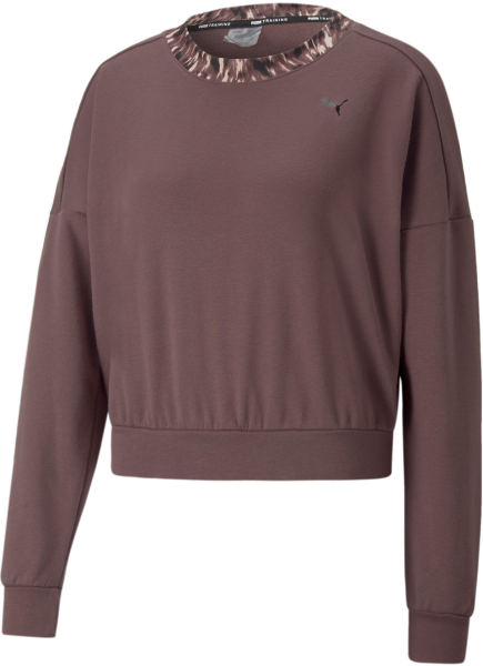 PUMA Damen Sweatshirt Safari Glam Crew Sweatshir