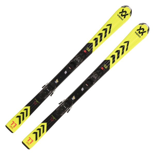 VÖLKL JR RACETIGER YELLOW+4.5 VMOTION JR