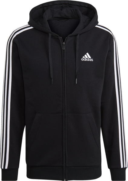 ADIDAS Herren Kapuzensweat Herren Kapuzensweatjacke Essentials Fleece 3-Stripes
