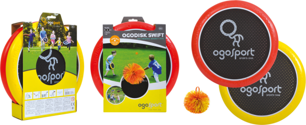 SCHILDKRÖT OGOSPORT Set, 2 Ogo Softdiscs +1 OGO Ball
