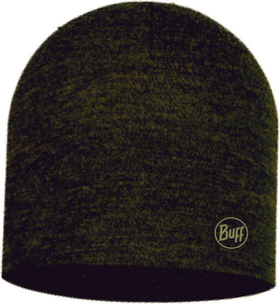 BUFF Herren MIDWEIGHT MERINO WOOL Mütze SOLID BLACK