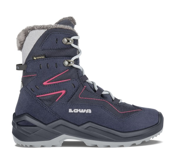 LOWA LINO GTX HI JR navy/fuchsia