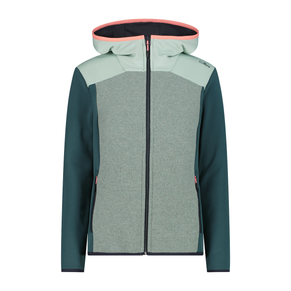 CMP WOMAN JACKET FIX HOOD