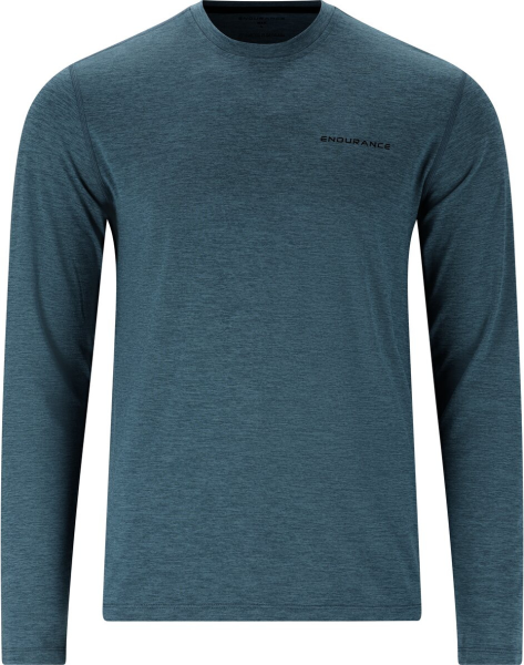ENDURANCE Herren T-Shirt Abdon M Melange L/S Tee