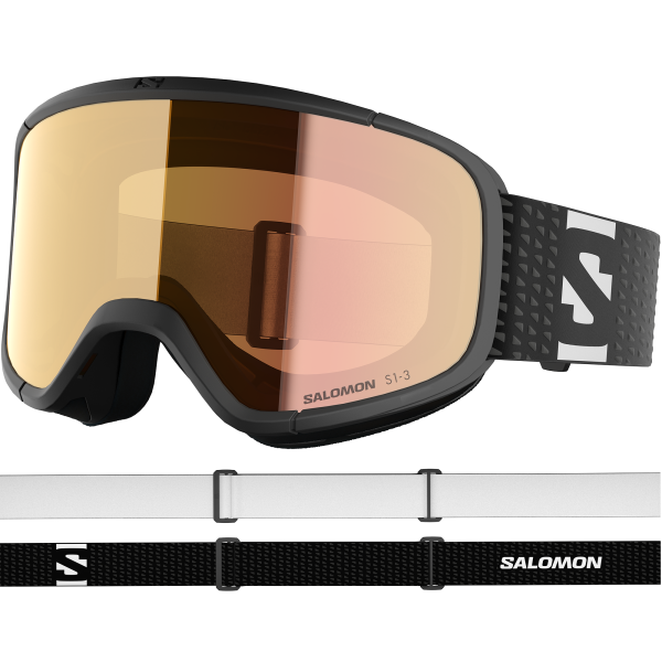 SALOMON AG GOGGLES AKSIUM 2.0 PHOTO BLACK/Red