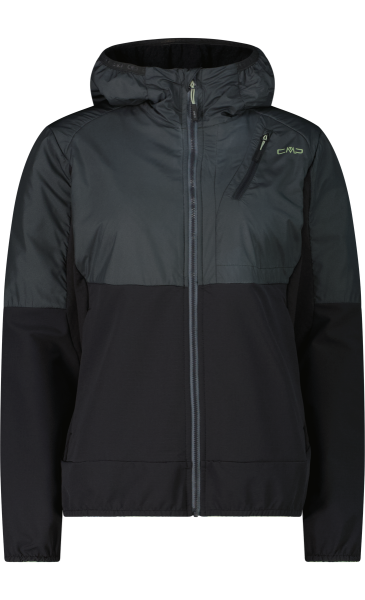 CMP WOMAN JACKET HYBRID FIX HOOD