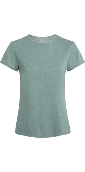 MCKINLEY McKINLEY Da.-T-Shirt Hunu W - melange/green smoke