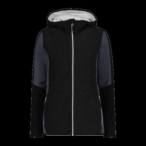 CMP WOMAN JACKET FIX HOOD
