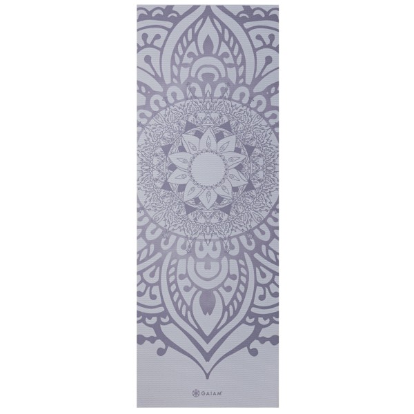 GAIAM GAIAM WILD LILAC SUNDIAL YOGA MAT 5MM CLASSIC PRINTED